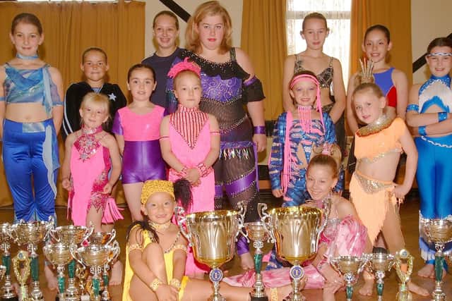 2003: A great bygone snap featuring the Alison Haynes School of Dance medal winners. Are you on this picture?