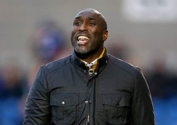 Sol Campbell  (Photo by Jordan Mansfield/Getty Images)