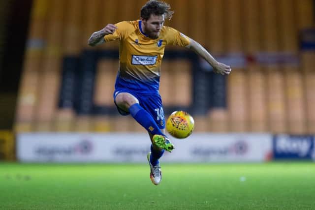 Paul Anderson of Mansfield Town - Pic By James Williamson