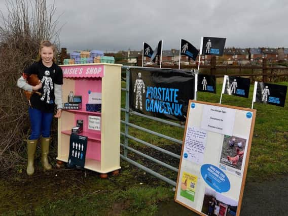 Maisie Wood has opened a stall on Pinxton Road, Kirkby.