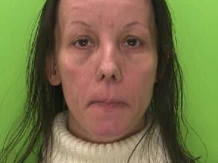 Gamblin, of Harrop White Road, Mansfield, was jailed for 24 weeks after admitting breaching her Criminal Behaviour Order by being in Mansfield town centre.