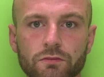 Roberts, of Rotherham, admitted burglary, dangerous driving and grievous bodily harm and was jailed for a total of 62 months.