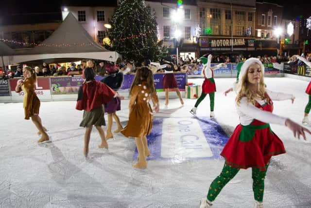 Mansfield District Council has defended its decision to install the ice rink, saying it was worth spending the money to improve the town centre.