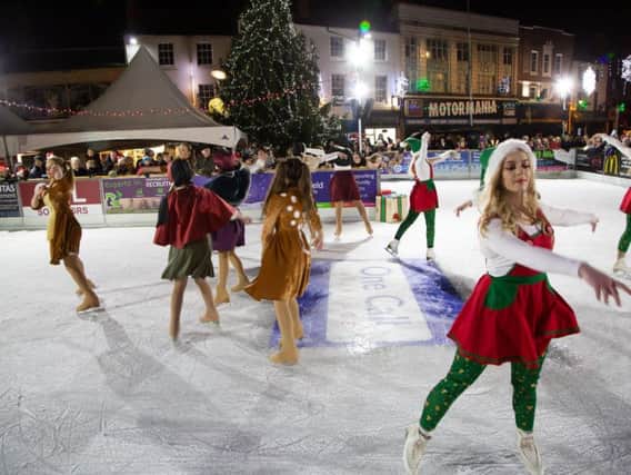 Mansfield District Council has defended its decision to install the ice rink, saying it was worth spending the money to improve the town centre.
