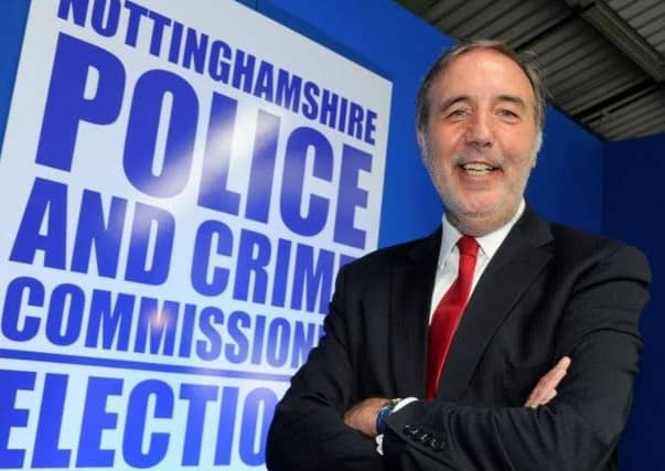 Paddy Tipping, Police and Crime Commissioner for Nottinghamshire