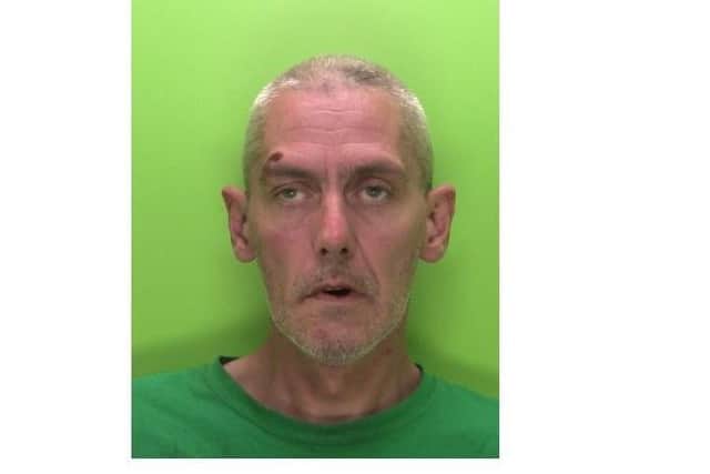 Glen Roe is pictured. Pic: Notts Police.