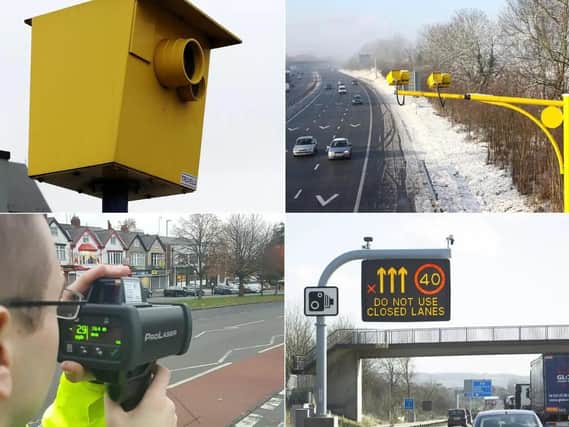Different types of speed camera
