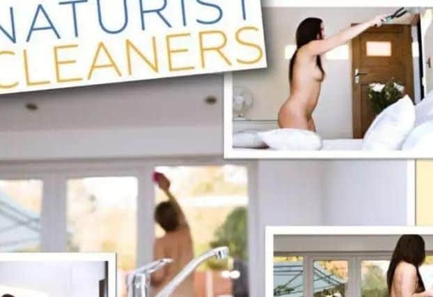 Earn 45 an hour as a naked cleaner