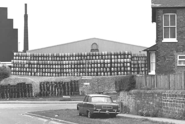 Mansfield Brewery in 1987