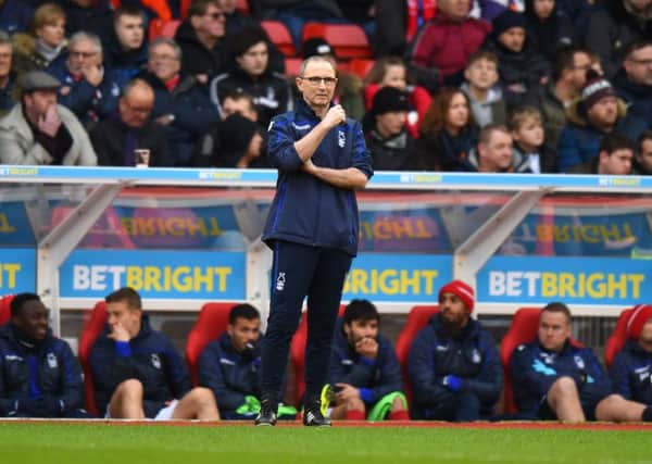 The pressure is already growing on Martin O'Neil after a sluggish start to his Nottingham Forest managerial career. (Photo by Tony Marshall/Getty Images)