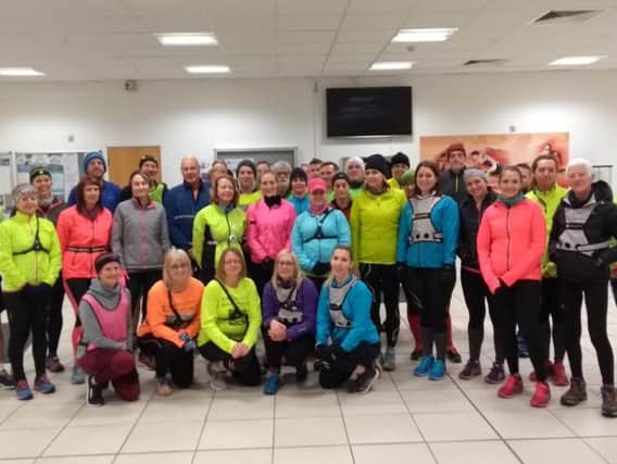 Claireis a part of Mansfield Runners, who are taking part in mental health charity Minds time to talk campaign, which aims to break down down the stigma associated with mental health by getting people talking about it.