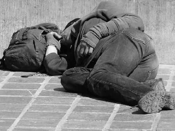 There are five people sleeping rough on the streets of Ashfield, official figures show. (Stock image)