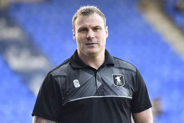 Mansfield Town Manager David Flitcroft