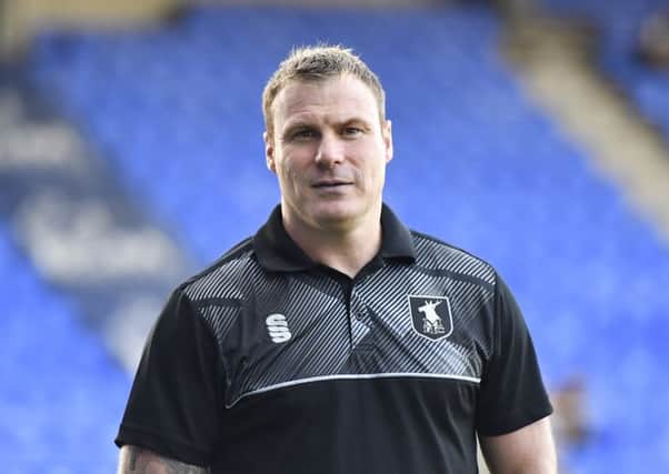 Mansfield Town Manager David Flitcroft