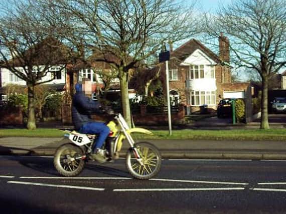 A resident of Derby Road, Kirkby, has spoken of his concern about an alleged motorcycle incident yesterday (February 10)