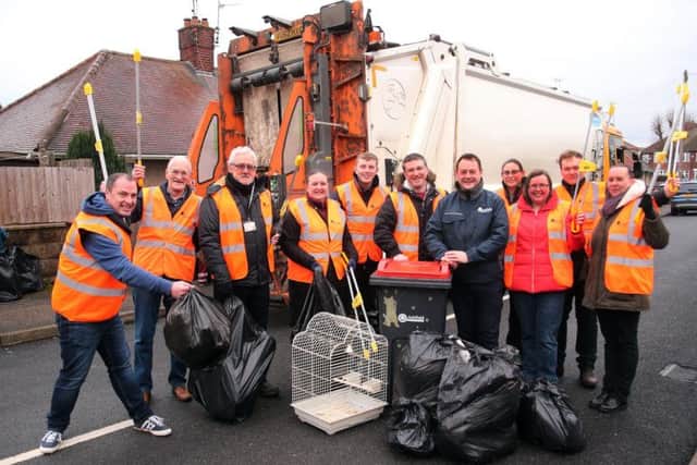 Last year The Big Ashfield Spring Clean saw82,500kg of waste collected by Ashfield District Council in skips, collections andlitter picking.