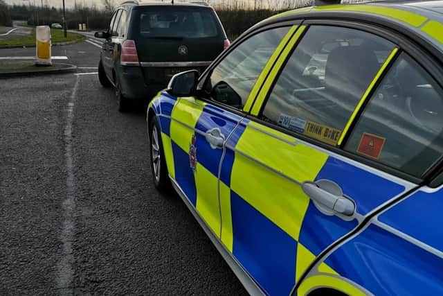 Picture by Derbyshire Roads Police.