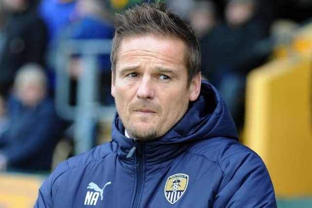 Notts County manager, Neal Ardley.