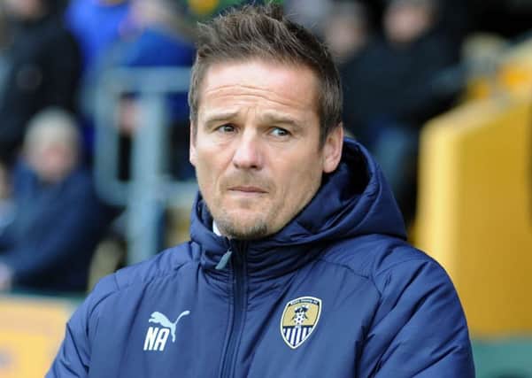 Notts County manager, Neal Ardley.