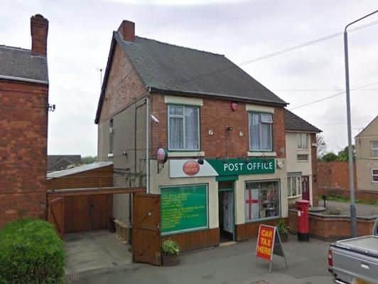 The post office.