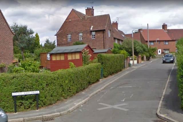 The incident happened on Little John Drive. Picture: Google Earth.