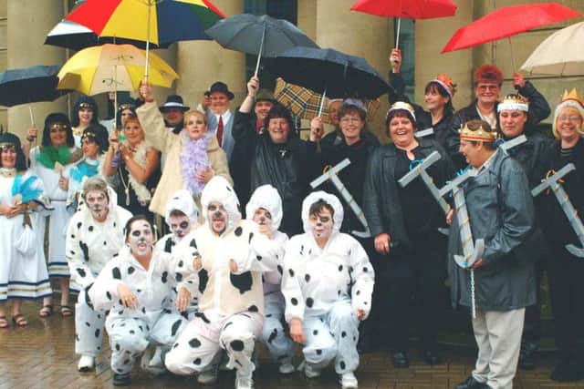 2001: This fabulous nostalgic snap is of the Mansfield ladies darts charity fundraiser. Are you on this picture?