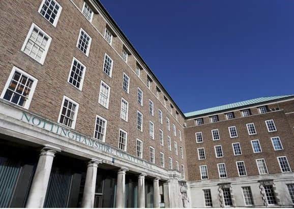 Nottinghamshire County Council. Photo: Joseph Raynor