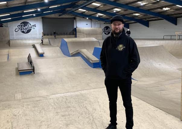 Jack Plowman managing director of sylum Academy for Extreme Sports in Huthwaite.