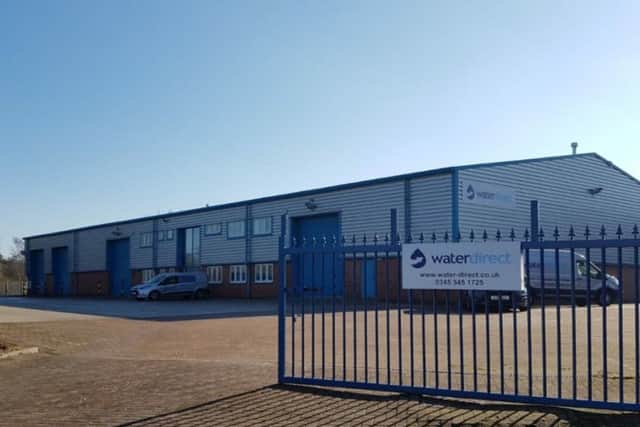 The new £1 million eco-depot that has been opened in Mansfield by Water Direct.
