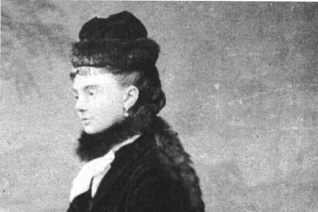Roller skater Dora Wickham