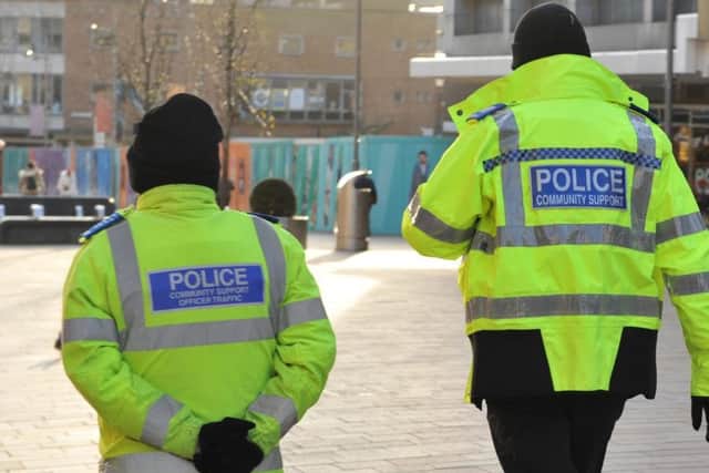Police on patrol