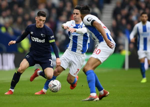 Leeds United want Derby's loan man Harry Wilson.  (Photo by Mike Hewitt/Getty Images)