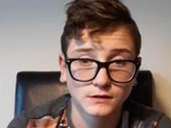 Callum Richards, 14,was reported missing on Sunday.