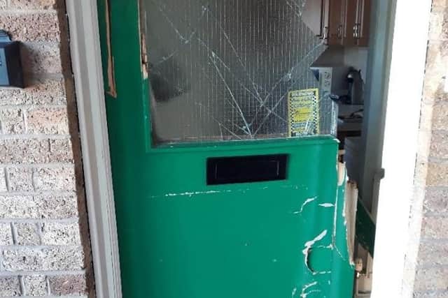 The local Neighbourhood Team for Sutton carried out the warrant in theBrookhill Court area.