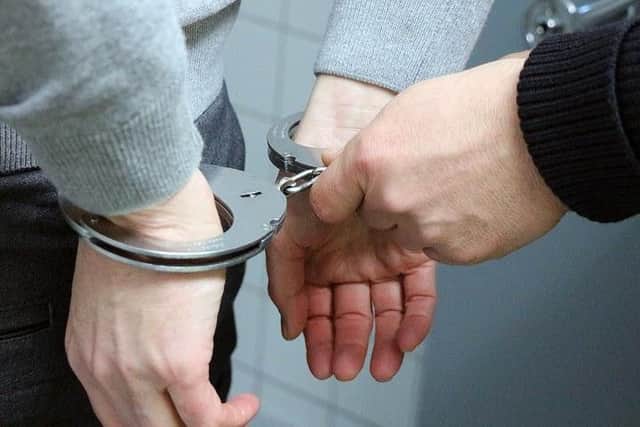 Police arrested the man on Monday.