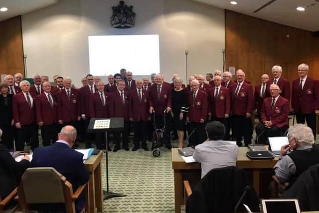 The popular choir has been awarded the highest honour the council can bestow.