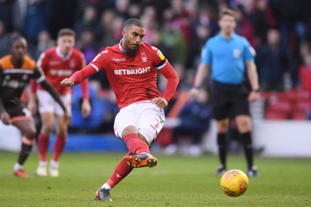 Lewis Grabban has come under fire. (Photo by Laurence Griffiths/Getty Images)