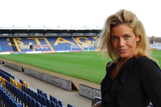 Blazing a trail in a male-dominated world, as CEO of Mansfield Town, she is one of the very few women running a football club.