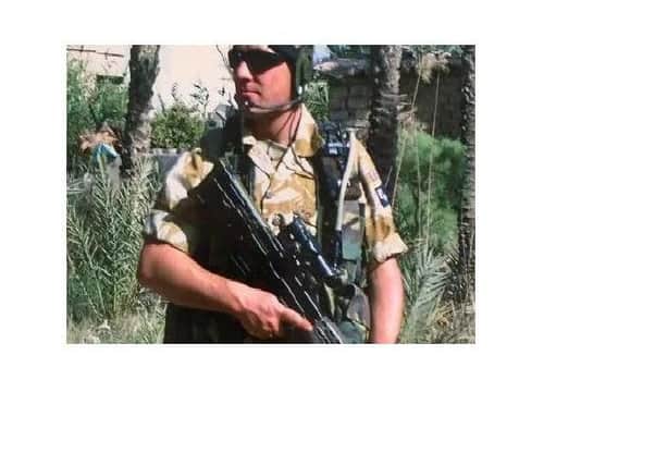 Sean McCallum served in Iraq as a solider in 2003.