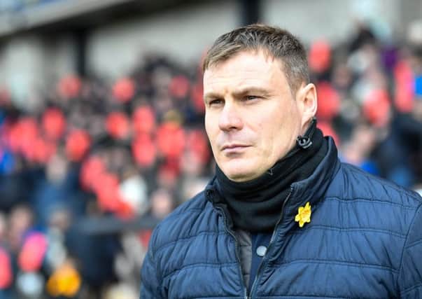 Mansfield Town manager David Flitcroft: Picture by Steve Flynn/AHPIX.com, Football: EFL League 2 match Port Vale -V- Mansfield Town at Vale Park, Burslem, Staffordshire, England on 09/03/2019: copyright picture Howard Roe 07973 739229