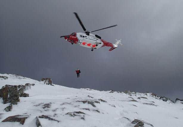 The climbers, aged 57 and 47, were found following an extensive search involving police,HM Coastguardand mountain rescue teams. Picture courtesy of Oban Mountain Rescue Team