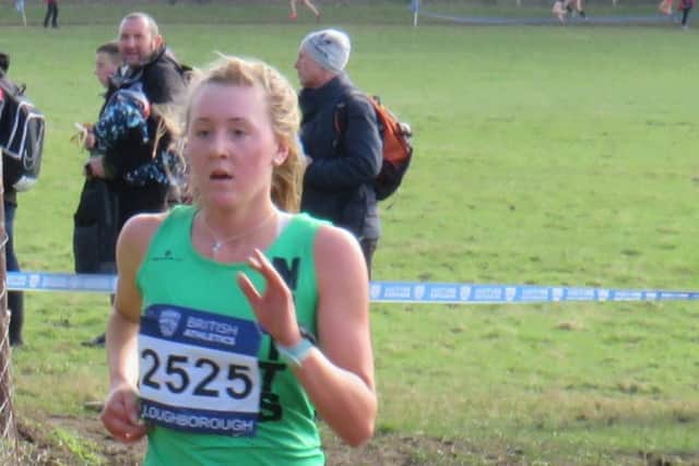 Libby Coleman impressed for the Harriers.