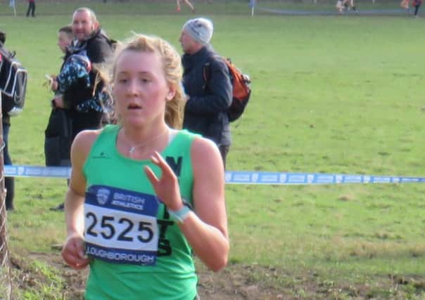 Libby Coleman impressed for the Harriers.