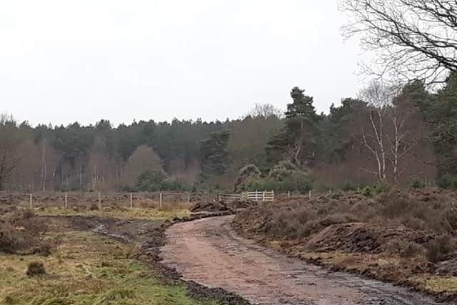 A controlled explosion was carried out in Budby.