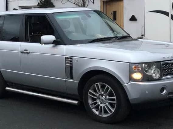 Burnt out stolen Land Rover found in Somercotes