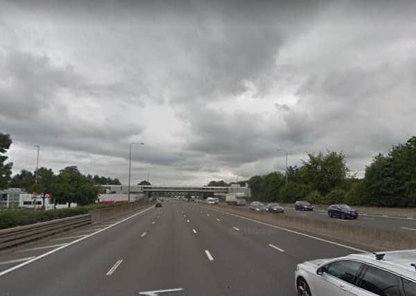 The M1 was closed in both directions between Junction 25 and 26, near Trowell Services.