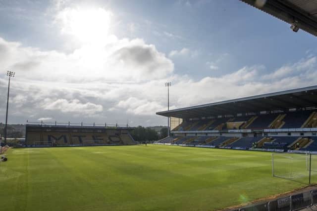 The One Call Stadium - home of Mansfield Town