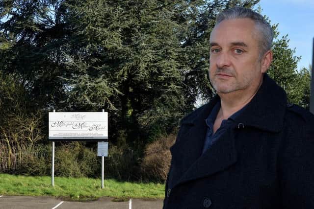 Resident Adrian Marson is calling for better signage.