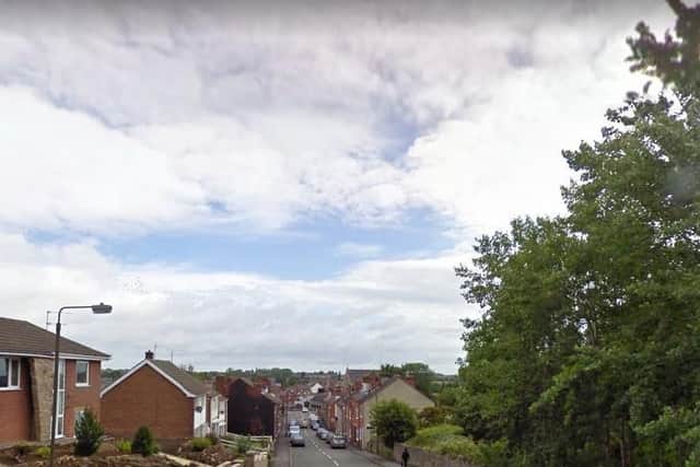 The incident occurred on Church Drive.