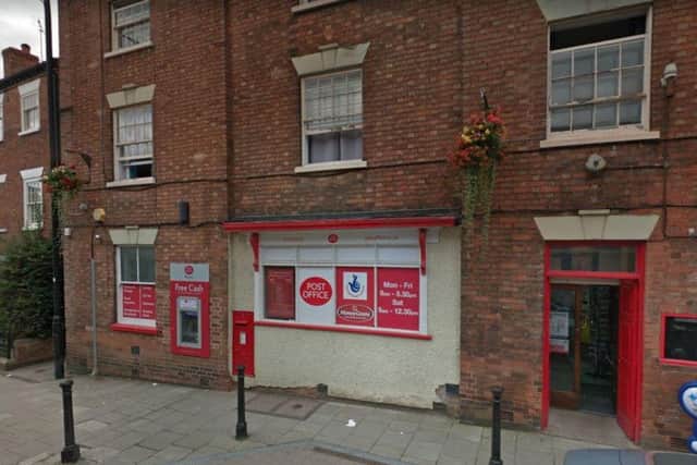 The ATM, on Queen Street, Southwell.